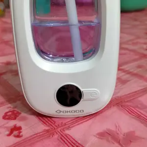 GOKOCO Humidifier Diffuser Aromaterapi Mini Aromaterapi Pewangi Ruangan LED Otomatis Dinding 5 Mode Spray Pengharum Otomatis .