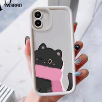 Gambar YWSBFID Casing Hp untuk Xiaomi Redmi A1 A2 Case Pola Kucing Putih Kasing Anti Drop Silikon Softcase Casing - Gaya1, Redmi A1 dari YWSBFID MALL Kab. Tangerang 4 Tokopedia