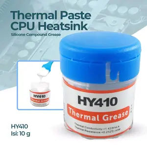 Halnziue HY410 Thermal Paste CPU Heatsink Silicone Compound Grease 10g - Kualitas Tinggi untuk Pendinginan Optimal