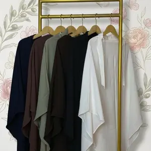 ZAHRA (Hijab saja)FRENCH KHIMAR FREE CADAR TALI / FRENCH KHIMAR SABRINA ANTI UV/ HIJAB FRENCH KHIMAR TERBARU KEKINIAN