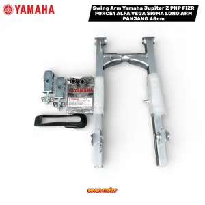 Swing Arm Yamaha Jupiter Z pnp Fiz R Fizr Force 1 Alfa Vega Sigma Panjang 48cm Warna Silver Tebal dan Berkualitas