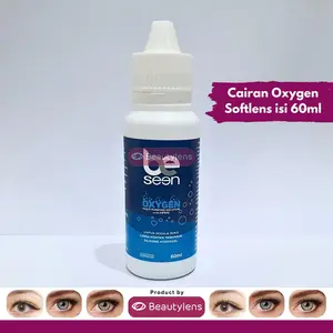 Liquid With Oxygen 60 ml Air Softlens Cairan Lensa Contact Lens Eye
