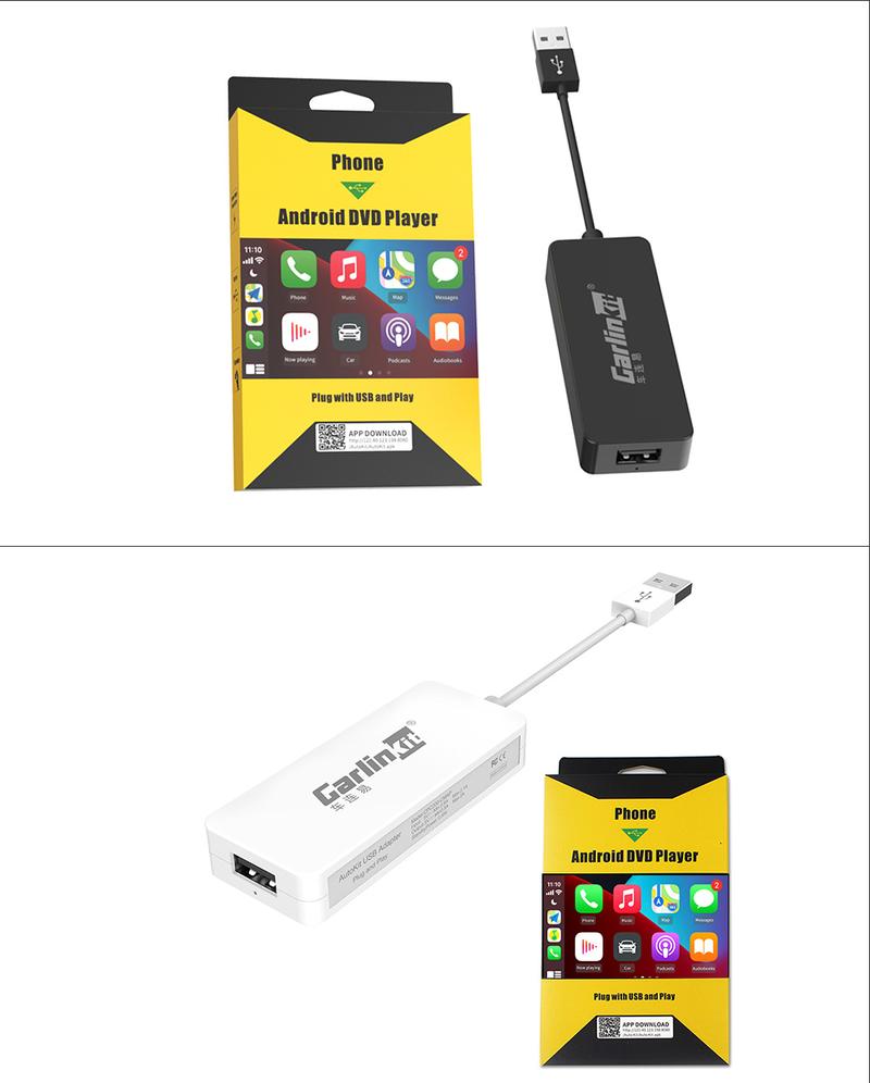 Product Introduction of CarlinKit CCPA Wireless CarPlay AI Box Wireless Android Auto USB Dongle Mirrorlink Bluetooth Auto Connect For Android Car Radio 36