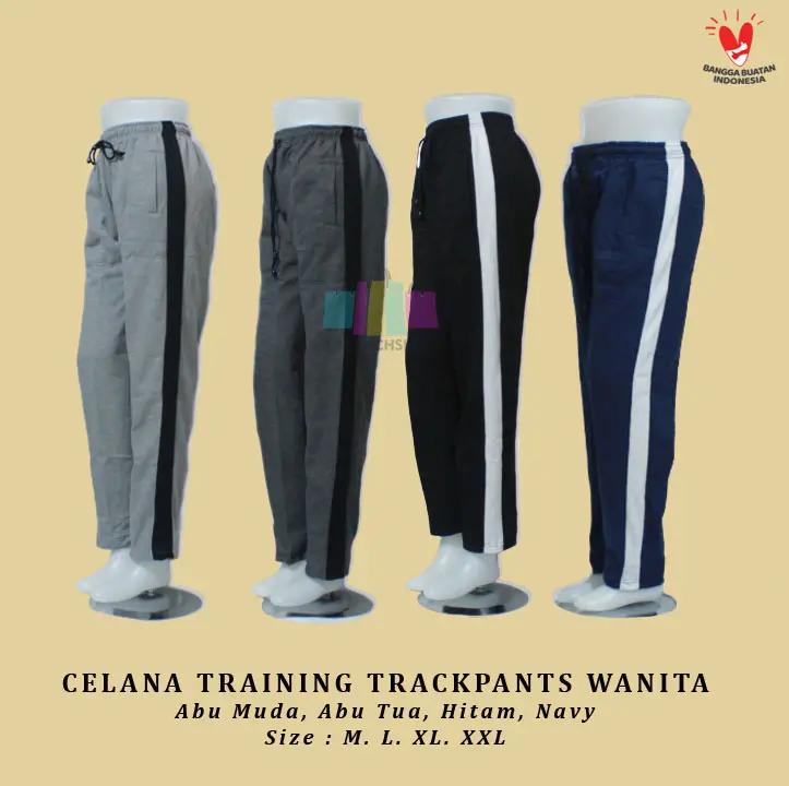 Celana Training  Jogger wanita perempuan Celana Trackpant training olah raga wanita Sport