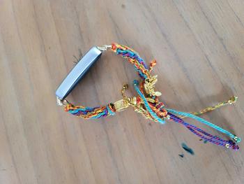 Product Review of Kviins Strap Huawei Ethnic Bohemian Watch Strap for Huawei Band 9/8 & Huawei Fit 3 | Artistic Design & Adjustable Length from m**n 1