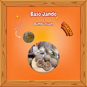 Baso Ikan Sinar Bahari Jando isi 4 butir+ Bumbu kuah