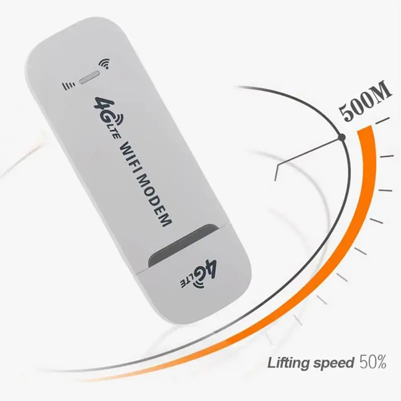 Modem WiFi USB 4G All Operator LTE SIM Card Dongle 500Mbps Modem MiFi Mobile WIFI support 10 devices 4