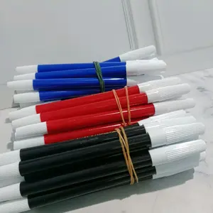 (12pcs) SPIDOL KECIL WARNA HITAM MERAH BIRU | merk MONTANA / VTRO / STATION
