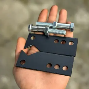 Pemendek shock belakang mx king model braket atas set baut dan boshing
