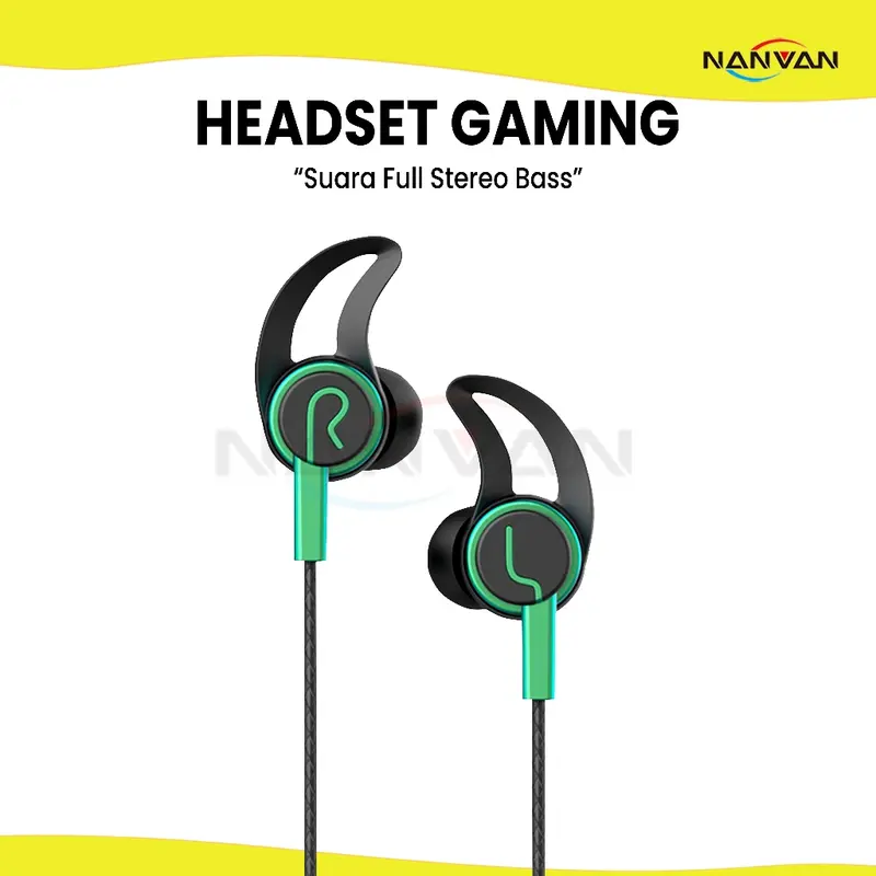 NANVAN NVN-R6 Headset Earphone Type-C Gaming New Sporty Design Universal 3