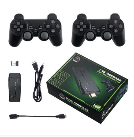 Product Introduction of Gamepad, M8 ใหม่, ไร้สาย 2.4G, รองรับเกมมากกว่า 20000+, เล่นแบบคู่, เหมาะสำหรับโฮมทีวี, คอนโซลเกม, จับคู่ในตัว, 10000+ เกมคลาสสิก, เกมทีวีย้อนยุคคลาสสิก, พร้อมจอยสติ๊ก, สำหรับผู้เล่นสองคน, คอนโซลเกมทีวี, การเชื่อมต่อไร้สาย 2.4G, คอนโซลเกมทีวีแบบคู่ 10