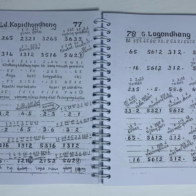 BUKU AJAR SINDEN (fotocopy) TULISAN TANGAN 4