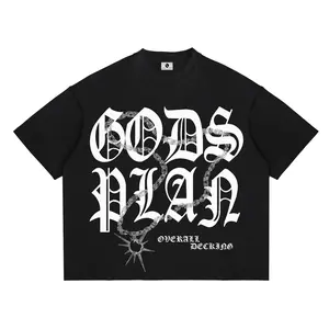 Boxy Cut T-Shirt cotton 20s OverallDecking Gods Plan