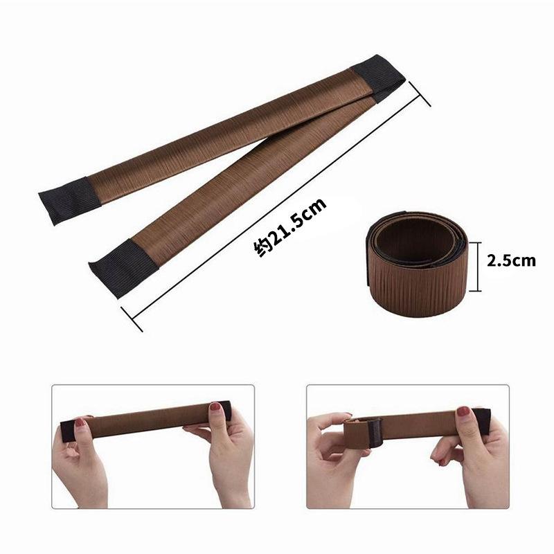 Product Introduction of French Curly Hair Baby Flower Style Variety Hair Band Bud-like Hair Style Wig Curling Stick 5
