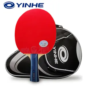 Yinhe 07B Table Tennis Racket 5 Wood Ping Pong Racket Elastic Rubber