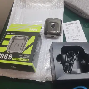 ENCHEN Mini 6 Portable Mini Shaver Alat Cukur Jenggot Elektrik Waterproof Alat Shaving Pencukur Kumis Wajah