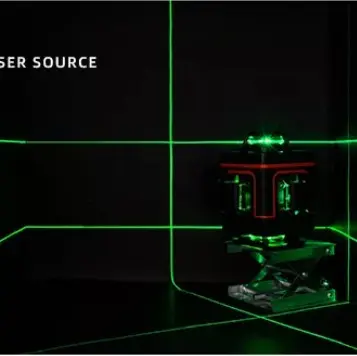 Taffware Mesin Self Leveling 16 Line Green Laser 4D with Remote - LD-515  / Taffware Hilda Mesin Laser Leveling 1