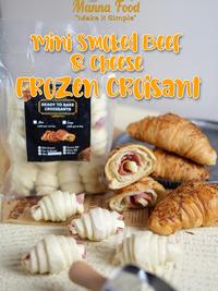 Gambar Mini Frozen Smoked beef Croissant 1 pack 12 pcs dari Manna Food Indonesia Kota Bandung 1 Tokopedia