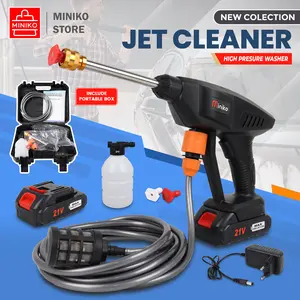 Jet Steam Cleaner 21V / Alat Steam Cuci Motor & Mobil / Jet Steam 21Volt Car