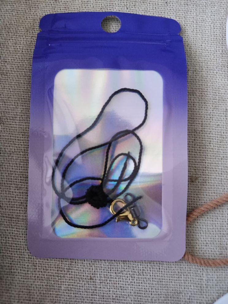 Tali Kaki Burung Angklet Kutilang Dan Trucuk Warna Hitam / biru tua Nilon Free Kokot Udang