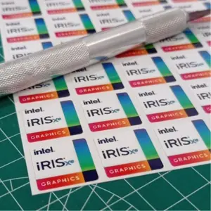 Stiker Intel Iris XE Graphics