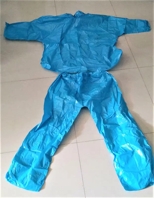 JAS HUJAN PLASTIK SETELAN BAJU DAN CELANA SATU SET / JAS HUJAN 2