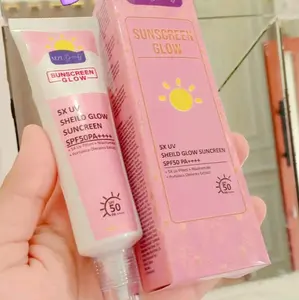 sunscreen glow mzl beauty spf 50 isi lbh byk 20g