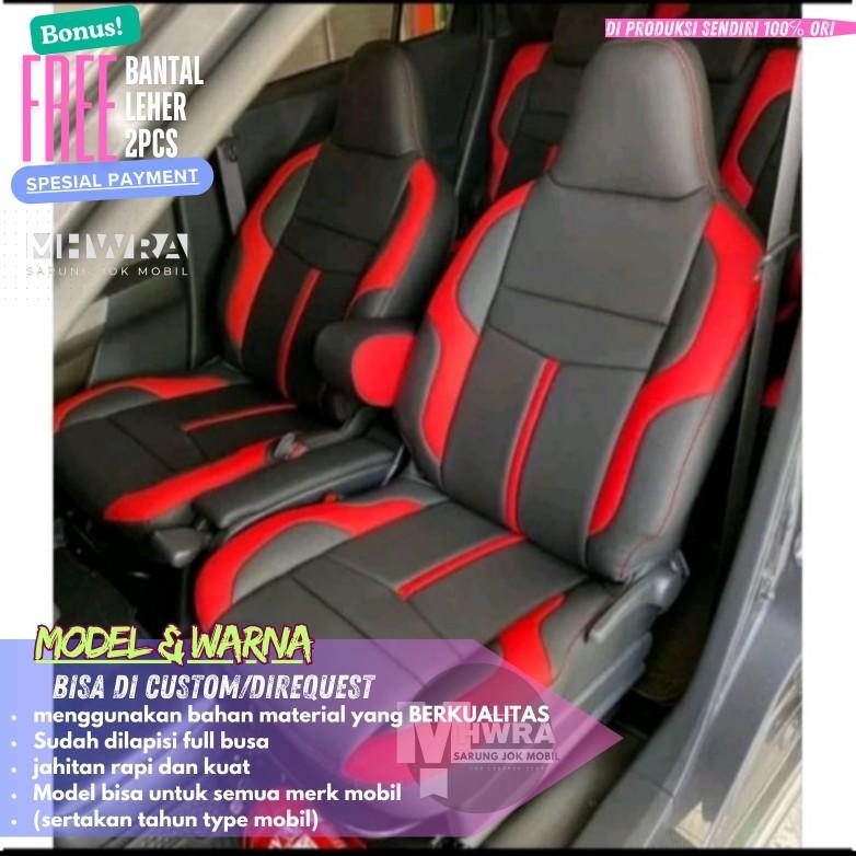 Product Introduction of Sarung jok mobil calya sigra full 3 baris bahan kulit sintetis Astra grade A (harga standar) toyota daihatsu CALYA SIGRA Car COD bayar ditempat 51