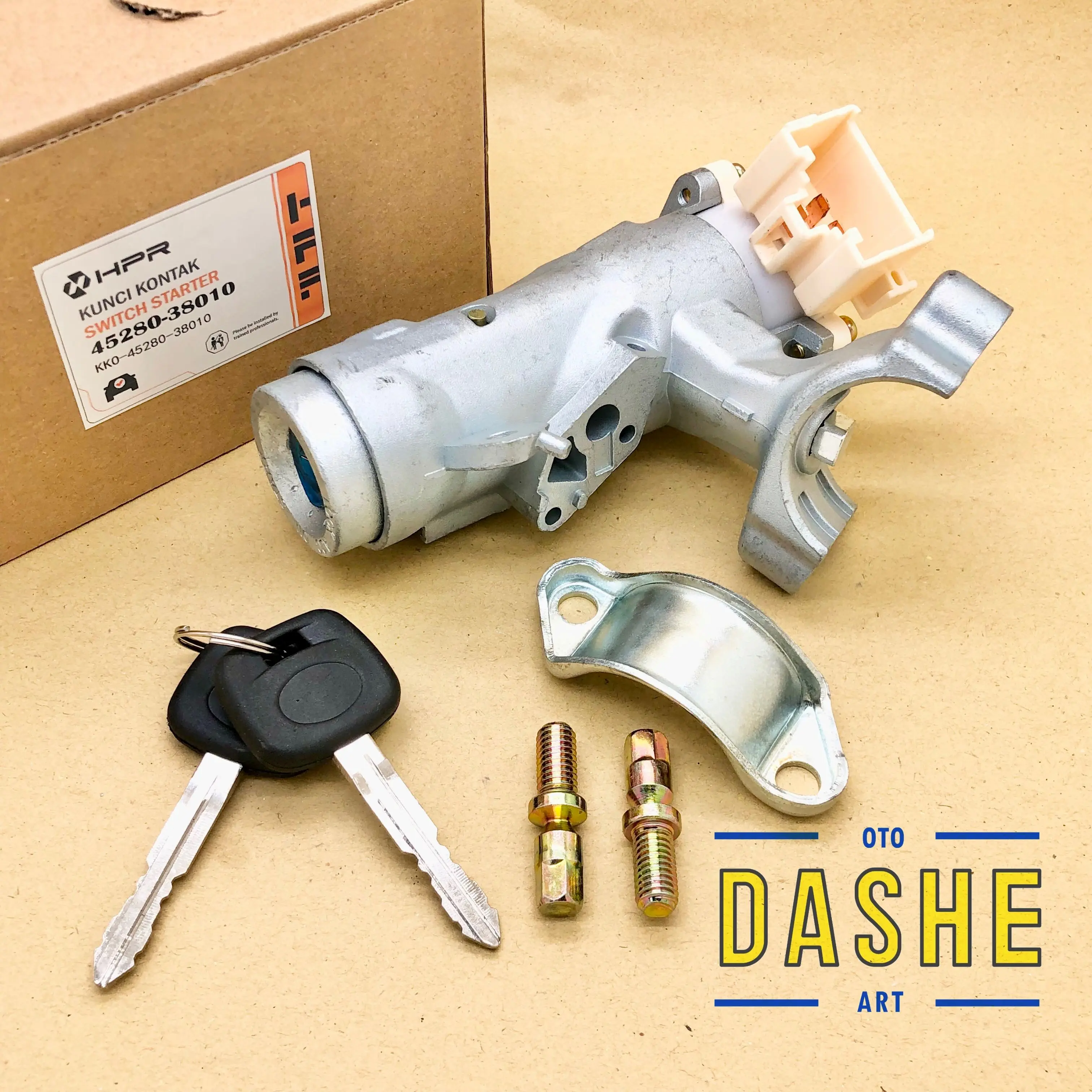 Toyota Kijang 7K Kapsul Efi LGX Bensin / Diesel Kunci Kontak Ignition Switch Starter Assy 45250-38010