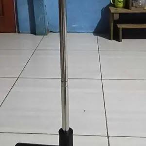 Tripod Tongsis R1sL 4 in 1bluettooh lampu LED Stainless Remot Panjang