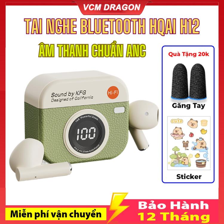  Tai Nghe Bluetooth HQAi H12   Q86   F9   X55   X15 nâng cấp Phiên Bản Pro Pin Trâu Cảm Ứng Hỗ Trợ Đàm Thoại Nghe Nhạc 