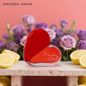 Parfum Maiden Anna RED HEART JANTUNG IMUT 50ML EDP - Wangi Floral Aroma Manis Segar Tahan Lama Cocok untuk Wanita Elegan Lembut