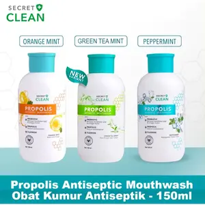 Secret Clean Propolis Antiseptic Mouthwash 150ml Secret Clean Propolis Antiseptic Mouthwash 150ml