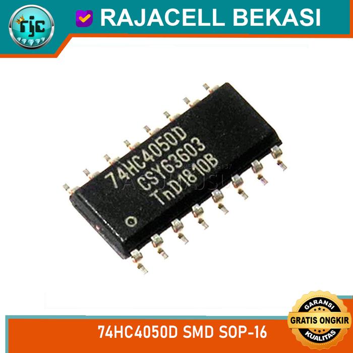 Jual IC 74HC4050D SOP-16 Hex High-to-Low Level Shifter Non-Inverting ...