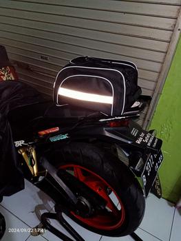 Product Review of box motor touring tas sepeda tas rak pannier tas jok motor + RainCOVER from Y**i エ** 0