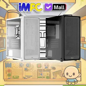 OCYPUS PC Casing Gamma C50 High Airflow Front Panel - PC Case Micro-ATX