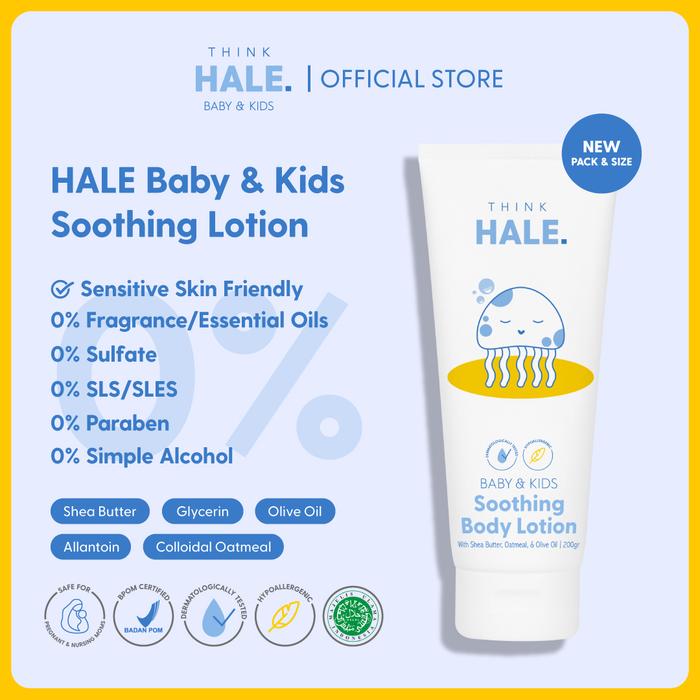 Gambar HALE Baby & Kids Soothing Lotion - 1pc Lotion dari Hale.id Kota Bekasi 5 Tokopedia
