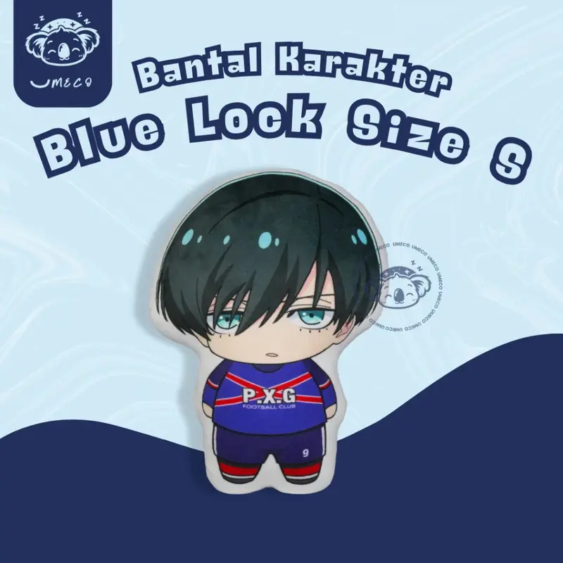 UMECO - Bantal Karakter Anime Blue Lock Size S | Plushie - U075 2
