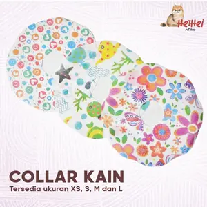 COLLAR KAIN EKONOMIS - Pelindung Leher Kucing - Pengaman Pet Neck Protection - Pet Collar Protection
