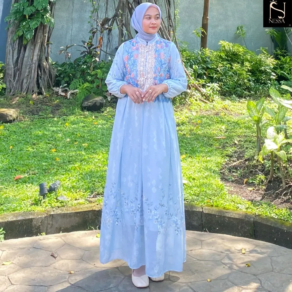 sirene dress rompi menyatu