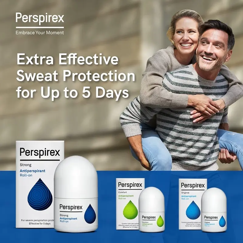 Perspirex Antiperspirant Deodorant 20ml Liquid Roll 7