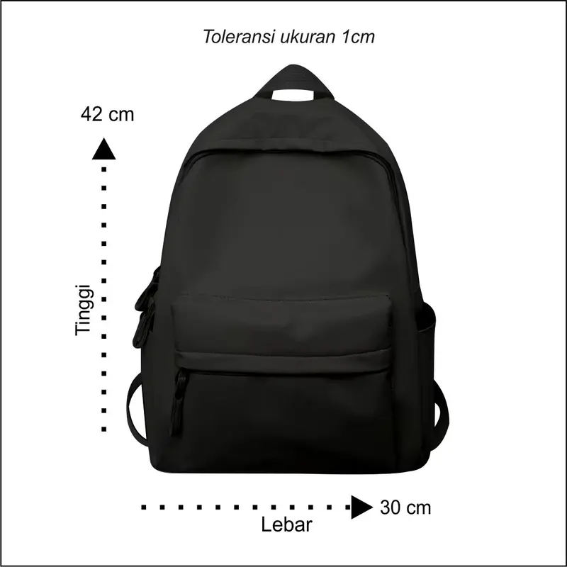Tas Ransel Distro Sekolah/Kuliah/Kerja Terkeren dan Viral Avengen Hitam 4