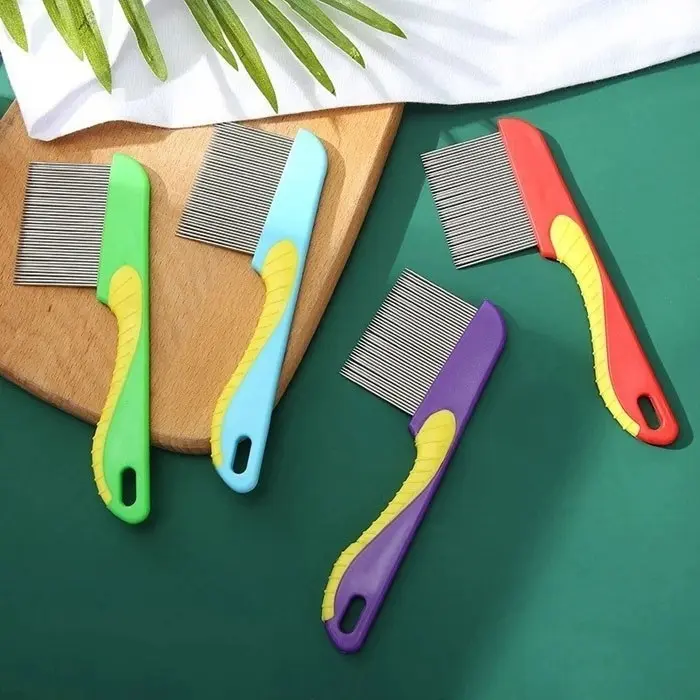 SATUAN/PCS Sisir Serit Logam / Sisir Kutu dan Ketombe / Sisir Kutu Murah
