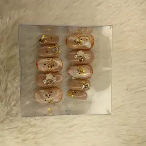 Nailart wedding nude Nail