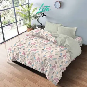 Bedcover KINTAKUN LITE Bedcover Set 160x200 Bedcover set 180x200/Bedcover 180x200/ Bedcover 160x200/ Bed cover Bantal Sarung/ Bedcover Flat Selimut cover  spring  bed sprei  180x200  tinggi