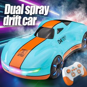 15-in-1 RC Car Toy New Energy Supercar Drift Car Remote Control Car Toy Remote Control Race Car Gesture Sensing with Dual Spray Flow Lights Stunt Car Children's Toy Birthday Gift for Kids