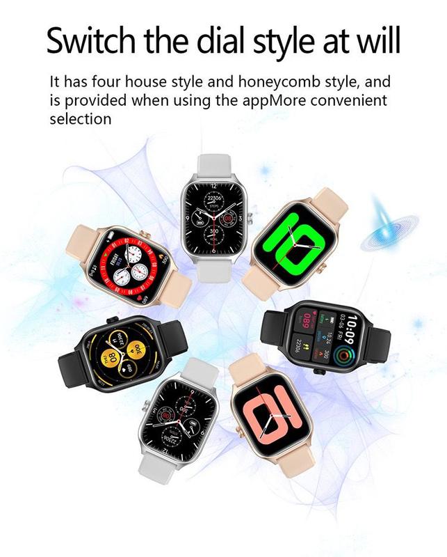 (BISA COD) Jam Tangan Pintar 2024 Smartwatch GTS 4 Watch Series 9 Anti Air Fitur Panggilan Bluetooth Kalkulator Pemantauan Kesehatan Olahraga 6