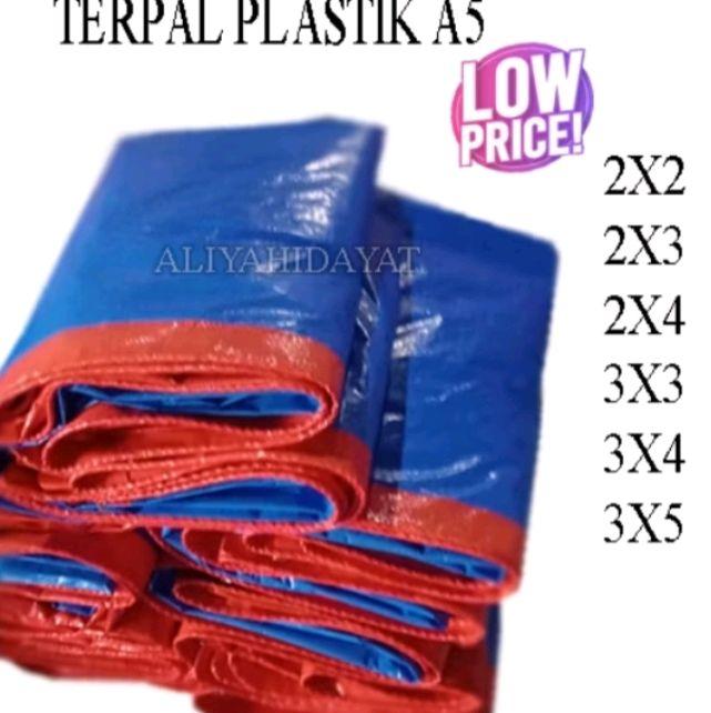 Terpal plastik type A5 2x2 / terpal lembaran 2x3 A5 dilengkapi mata ...
