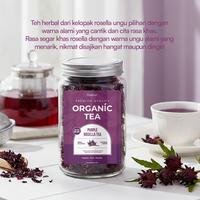 Gambar NUTIVER Purple Rosella Tea Organik 40gr | Teh Rosella Ungu Herbal Premium Loose Leaf - PURPLE ROSELLA TEA, 10 GR (POUCH) dari NUTIVER.ID Kota Tangerang Selatan 2 Tokopedia