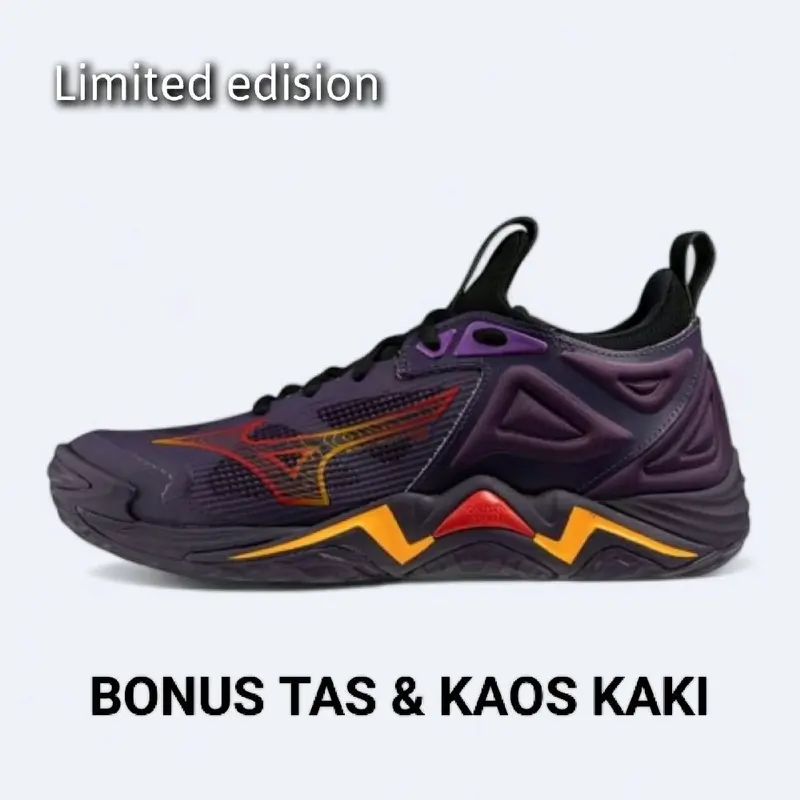 Sepatu volly mizuno wave momentum 3 low Voli 0